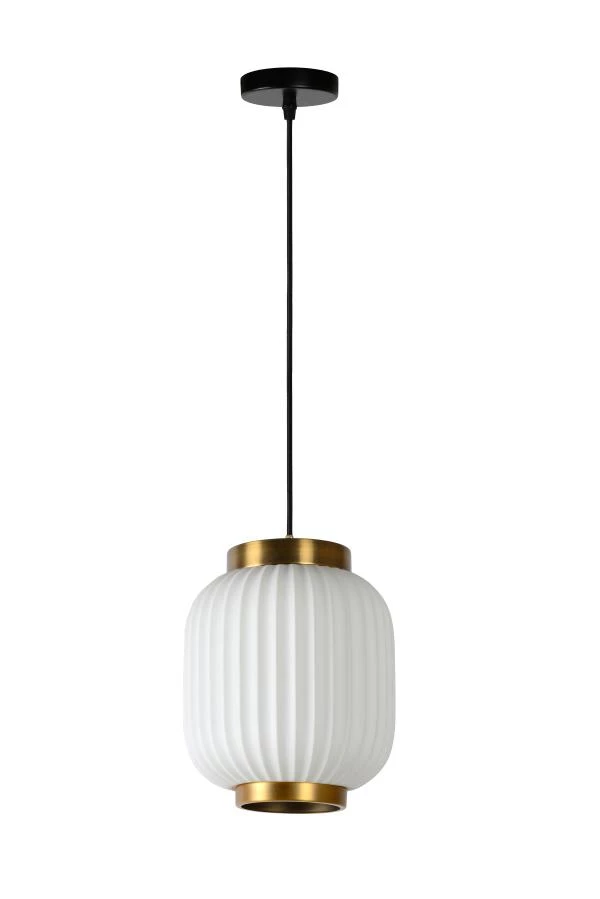 Lucide GOSSE - Suspension - Ø 19,5 cm - 1xE27 - Blanc - éteint